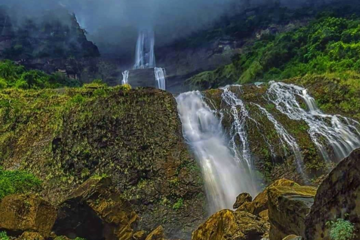 Kynrem Falls - The Seventh Highest Waterfall In India