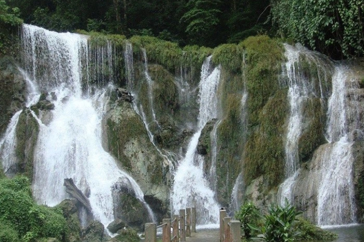 Lvarte Waterfalls At Little Andaman White Surf And Whisper Wave